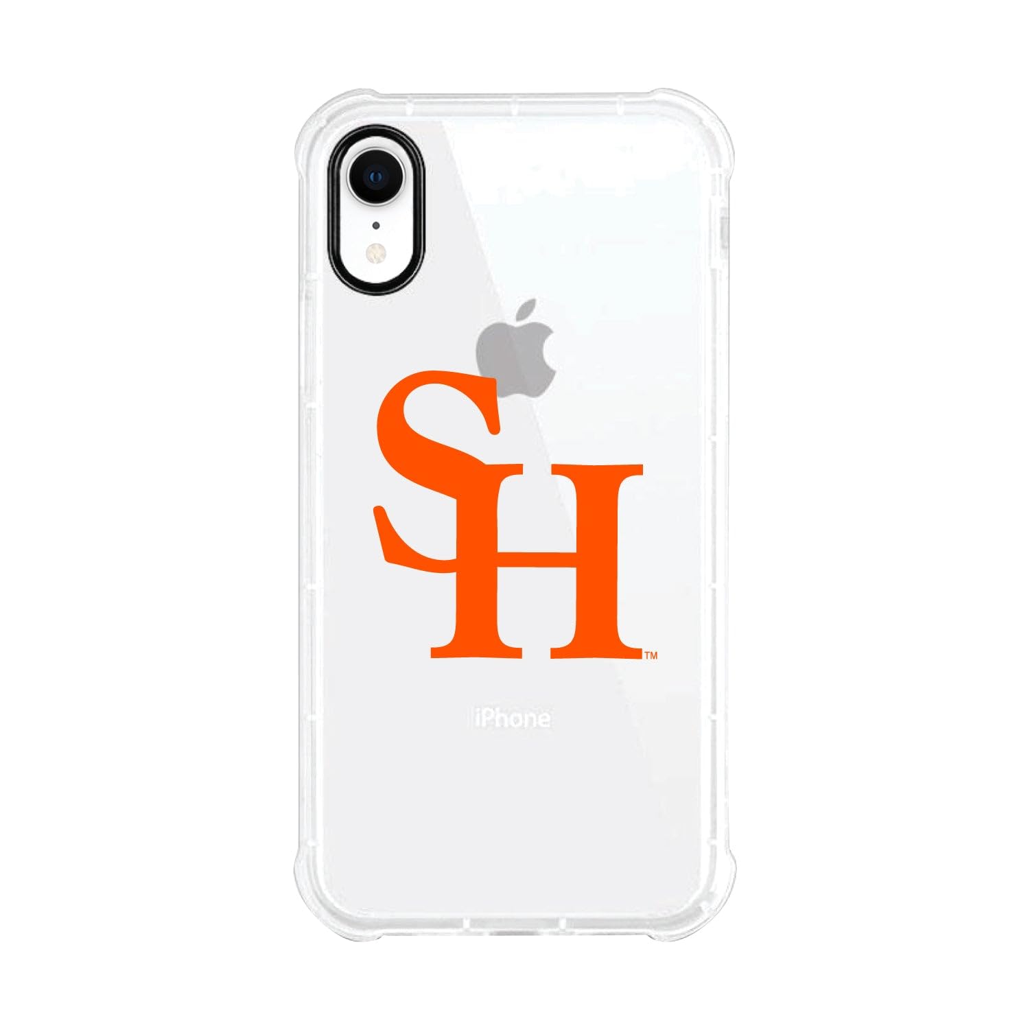 OTM Essentials Durable Phone Case for iPhone 13 - Shockproof Tough Edge Protection - Sam Houston State University Themed - Classic White Design - Perfect for College Students & Alumni