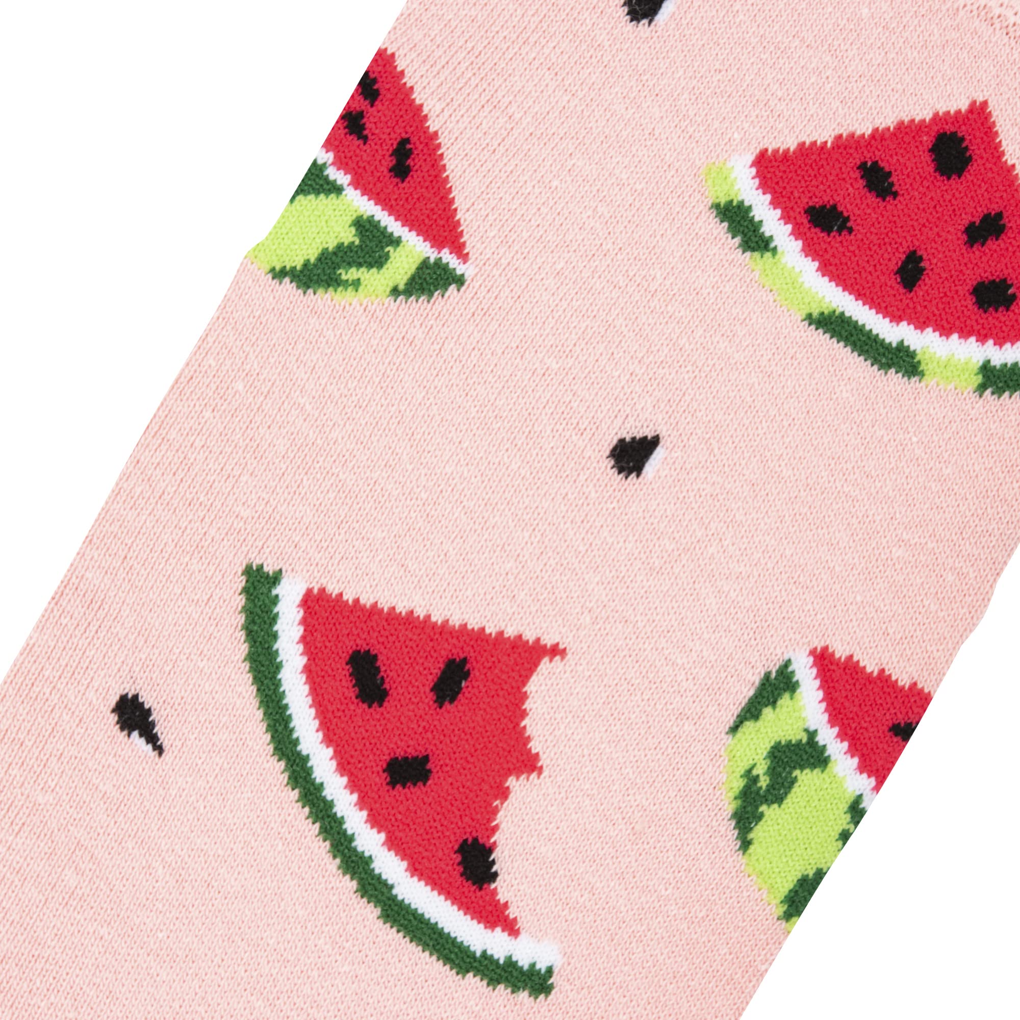 Fun Fruit Print Crew Socks for Women - Cute Novelty Cotton Socks - Perfect for Casual Wear, Gifts & Everyday Fashion