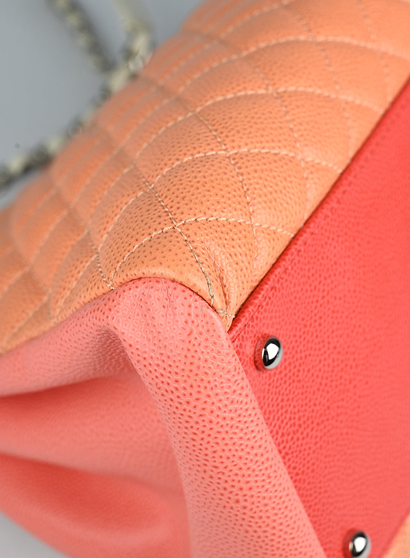 Chanel Quilted Leather Bag in Salmon Pink - Luxury Designer Handbag for Women, Perfect for Parties, Work & Everyday Use