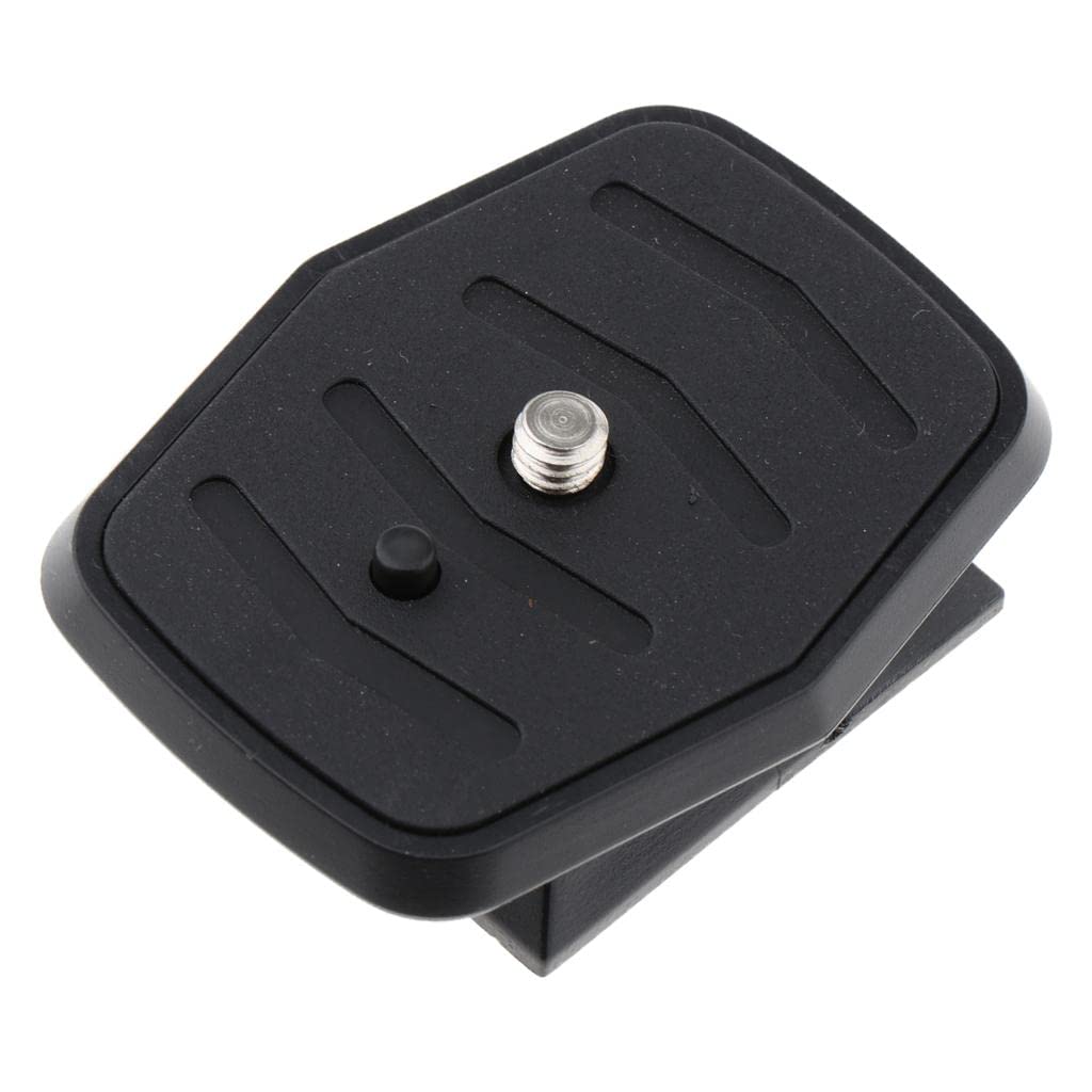 BaotyJie 3x Plastic Quick Release Plate Bracket with 60mm QR Quick Release Clamp Adapter - Compatible with Camera Tripods, DSLR Mounts & Video Equipment for Smooth Shooting Transitions