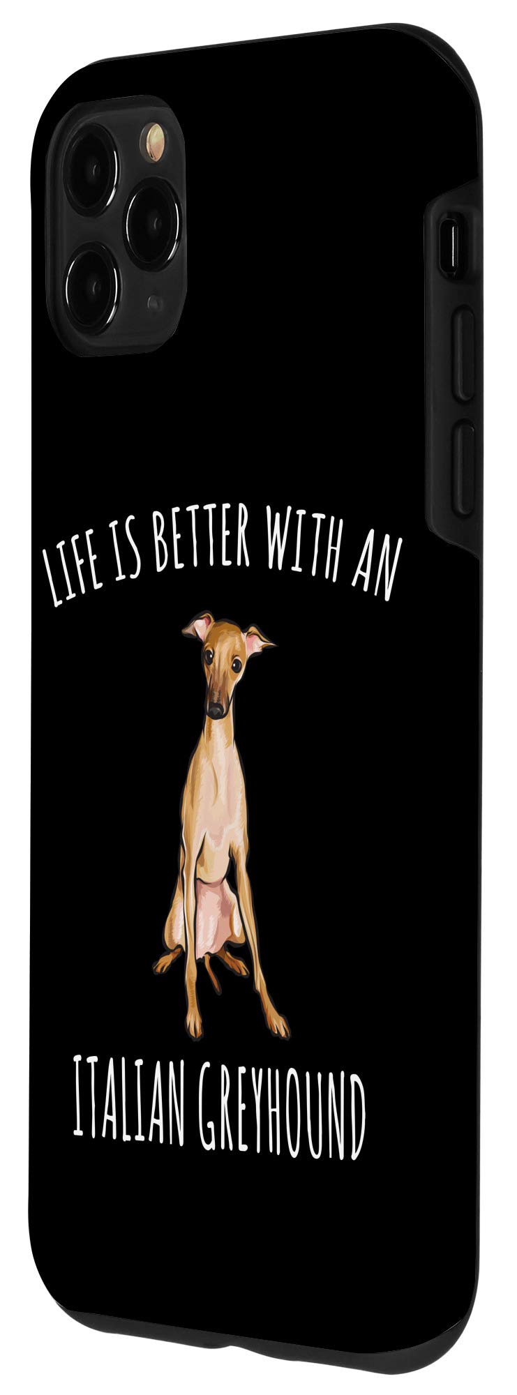 iPhone 11 Pro Max Case - Premium Italian Greyhound Dog Lover Design | Shockproof & Scratch-Resistant Cover for Apple iPhone 11 Pro Max | Perfect Gift for Dog Lovers & Pet Owners
