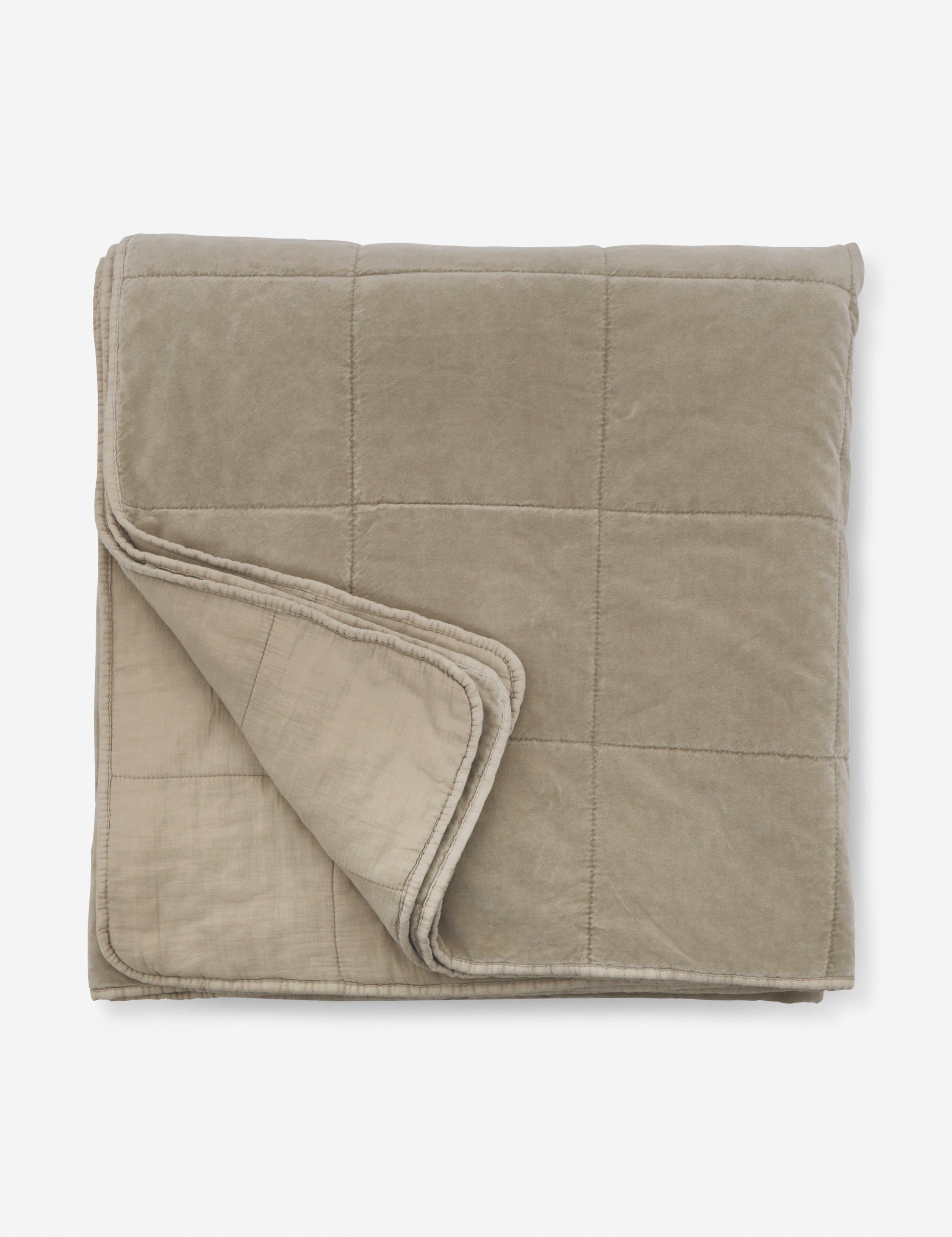 Luxury Amsterdam Cotton Velvet Coverlet - Soft Queen Size Bedspread by Pom Pom at Home | Perfect for Master Bedroom & Guest Room Decor