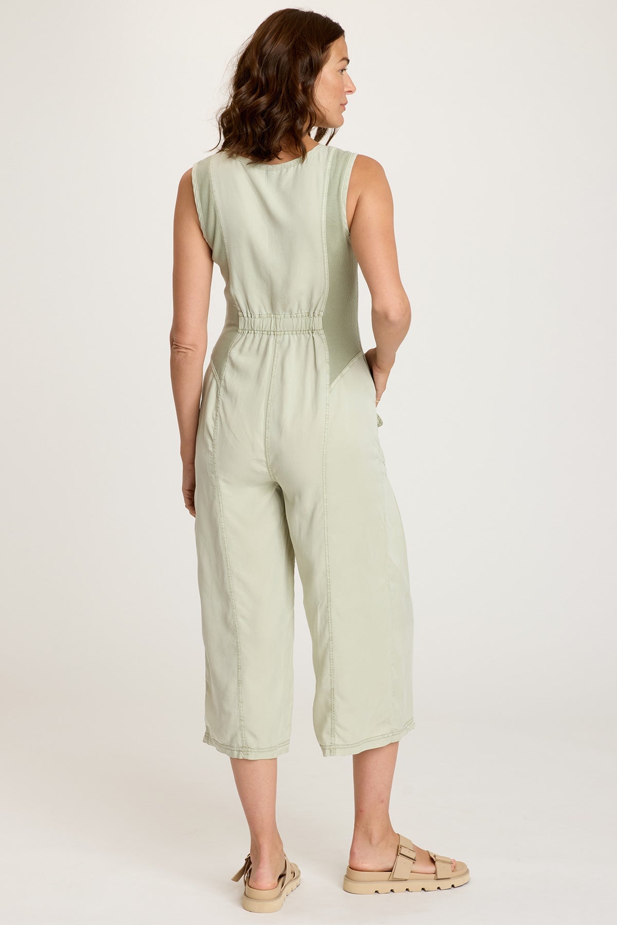 Macgowan Women's Crop Jumpsuit - Casual Summer Romper with Pockets | Perfect for Beach, Vacation & Streetwear Fashion