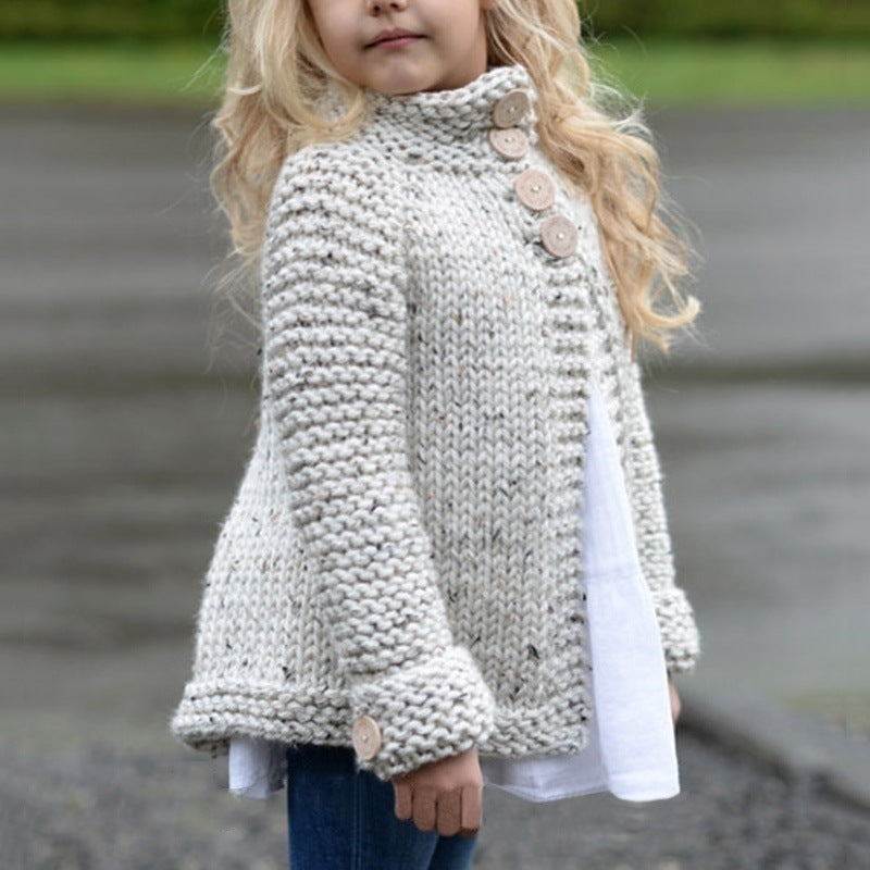 Adorable Baby Girl Cardigan Sweater Coat - Soft Knit Outerwear for Infants & Toddlers - Perfect for Family Photos, Playdates & Special Occasions