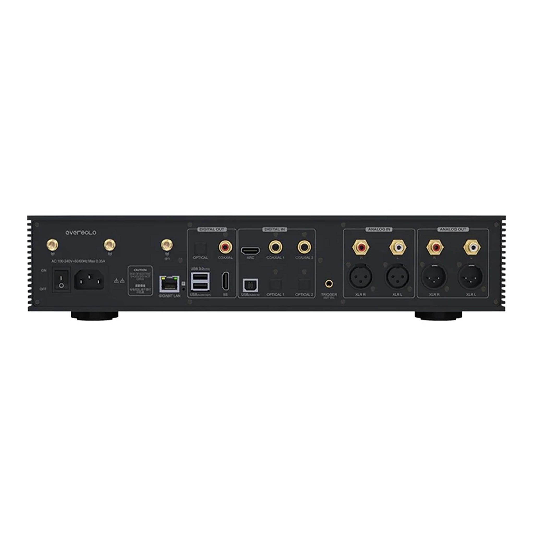 Eversolo DMP A8 High-Resolution Audio Streamer with DAC & Preamp - Perfect for Home Theater & Hi-Fi Music Systems