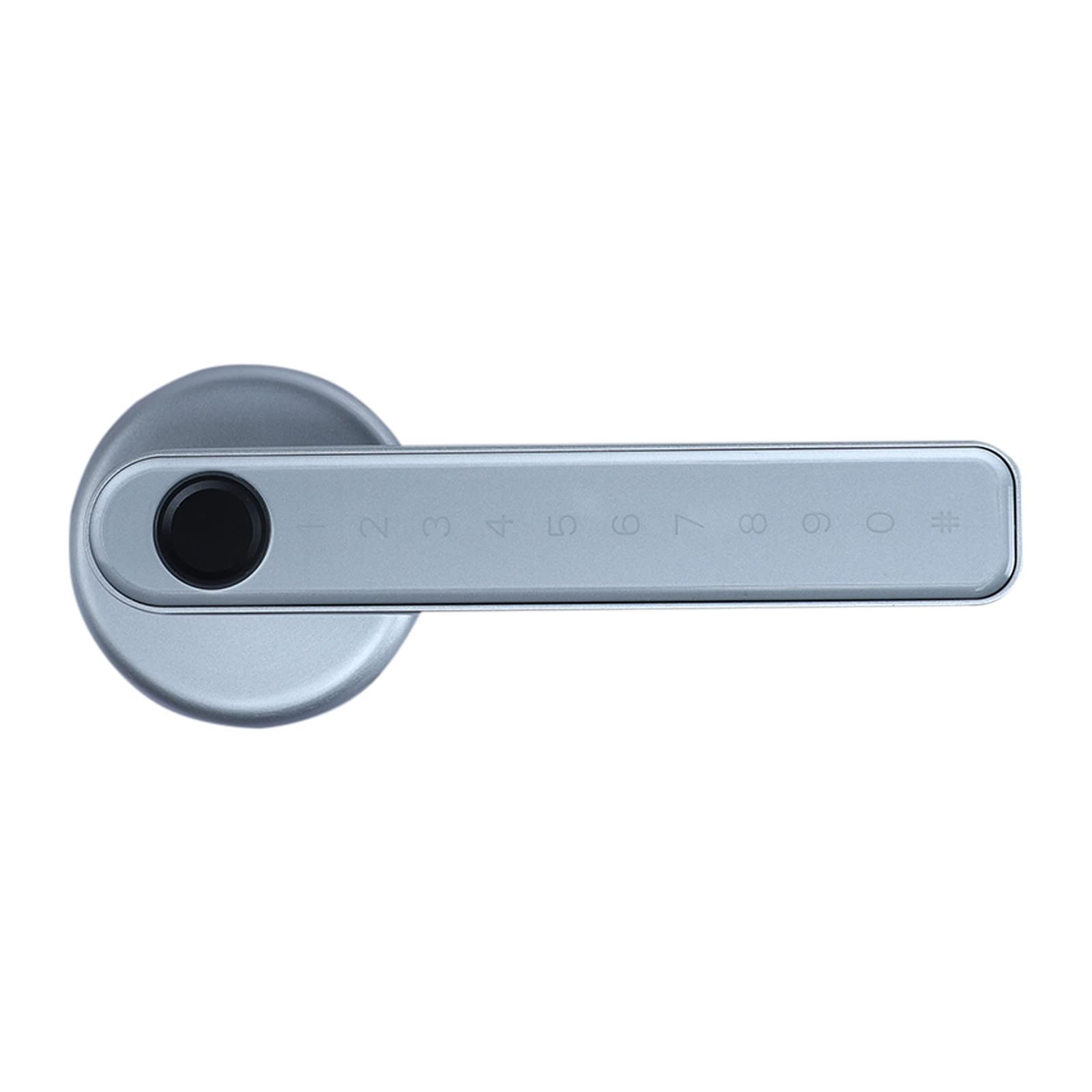 Smart Keyless Fingerprint & Touchscreen Door Lock - Bluetooth Enabled Digital Security Lock for Homes & Apartments - Easy DIY Installation for Enhanced Home Safety & Convenience (Ideal for Front Doors, Vacation Rentals & Smart Home Integration)