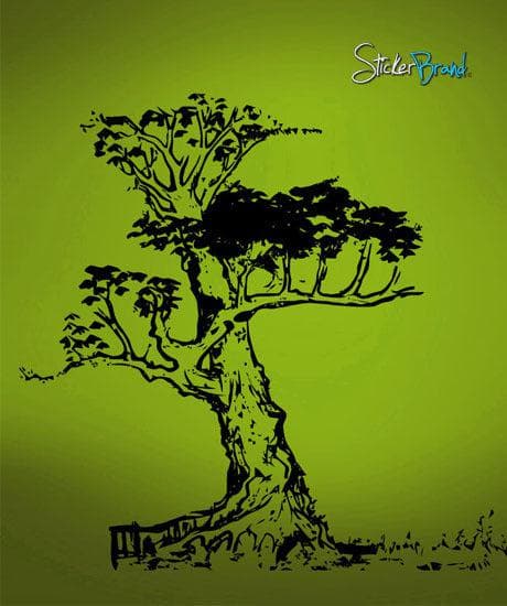 Chinese Tree Vinyl Wall Decal Sticker #625 - Beautiful Home Decor for Living Room, Bedroom & Nursery