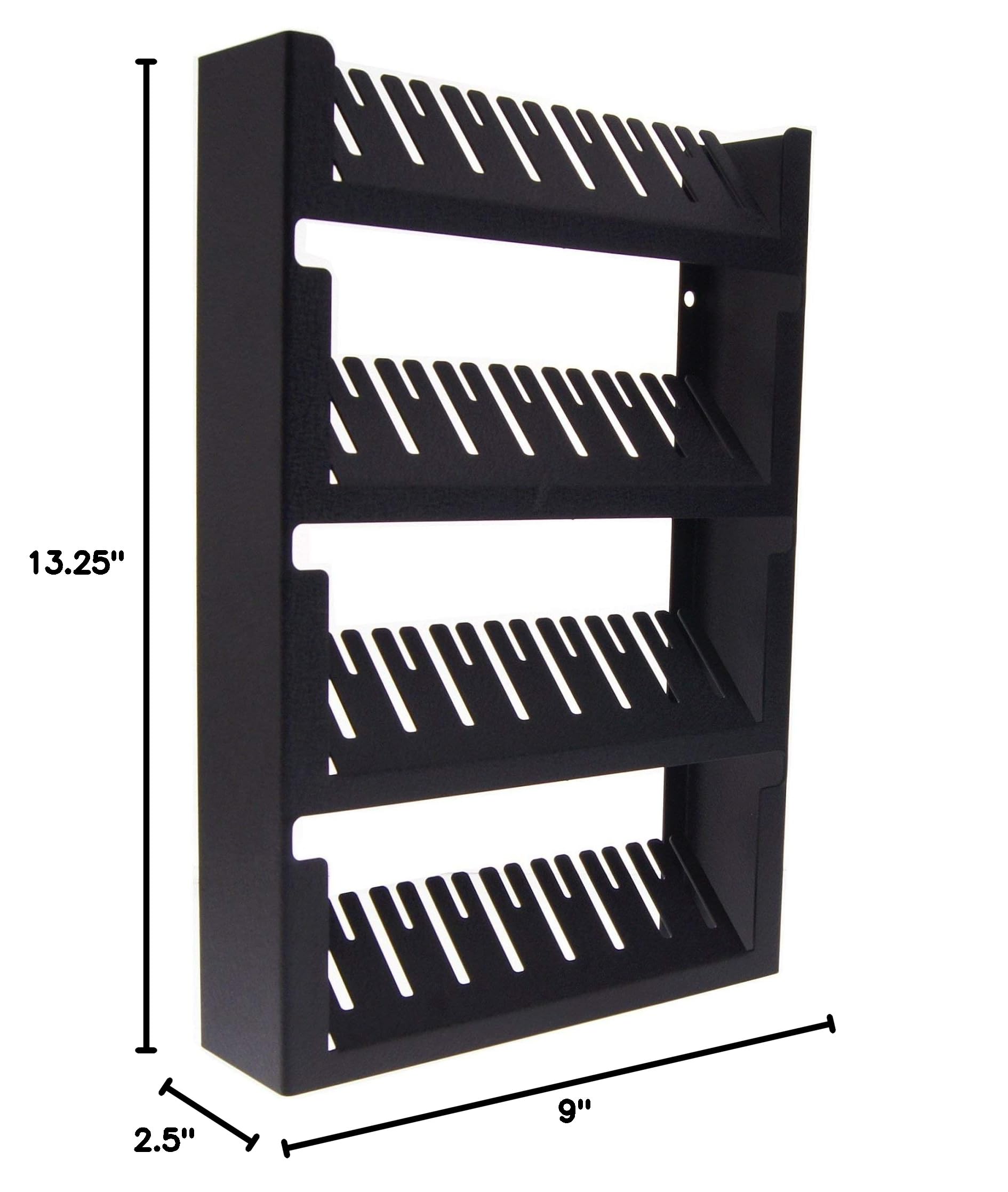 Angelynn's Wall Mounted Large Statement Ring Holder & Cufflink Organizer - Jaymes Rubbed Bronze Jewelry Display for Closet & Vanity Organization | Perfect for Home Decor & Gift Giving