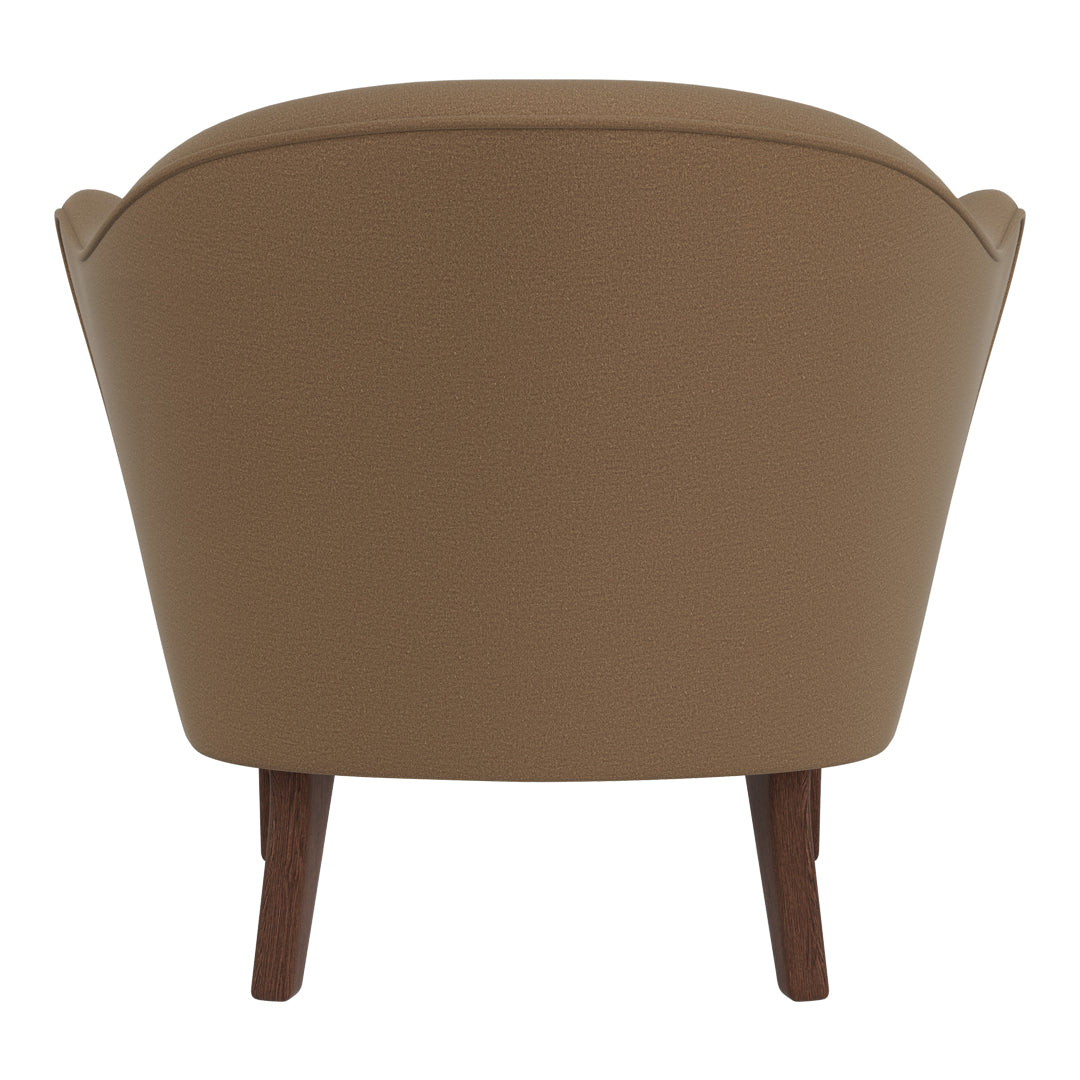 Ingeborg Lounge Chair - Modern Textile Upholstered Accent Chair for Living Room, Bedroom & Office - Comfortable Reading & Relaxation Chair with Soft Fabric & Stylish Design
