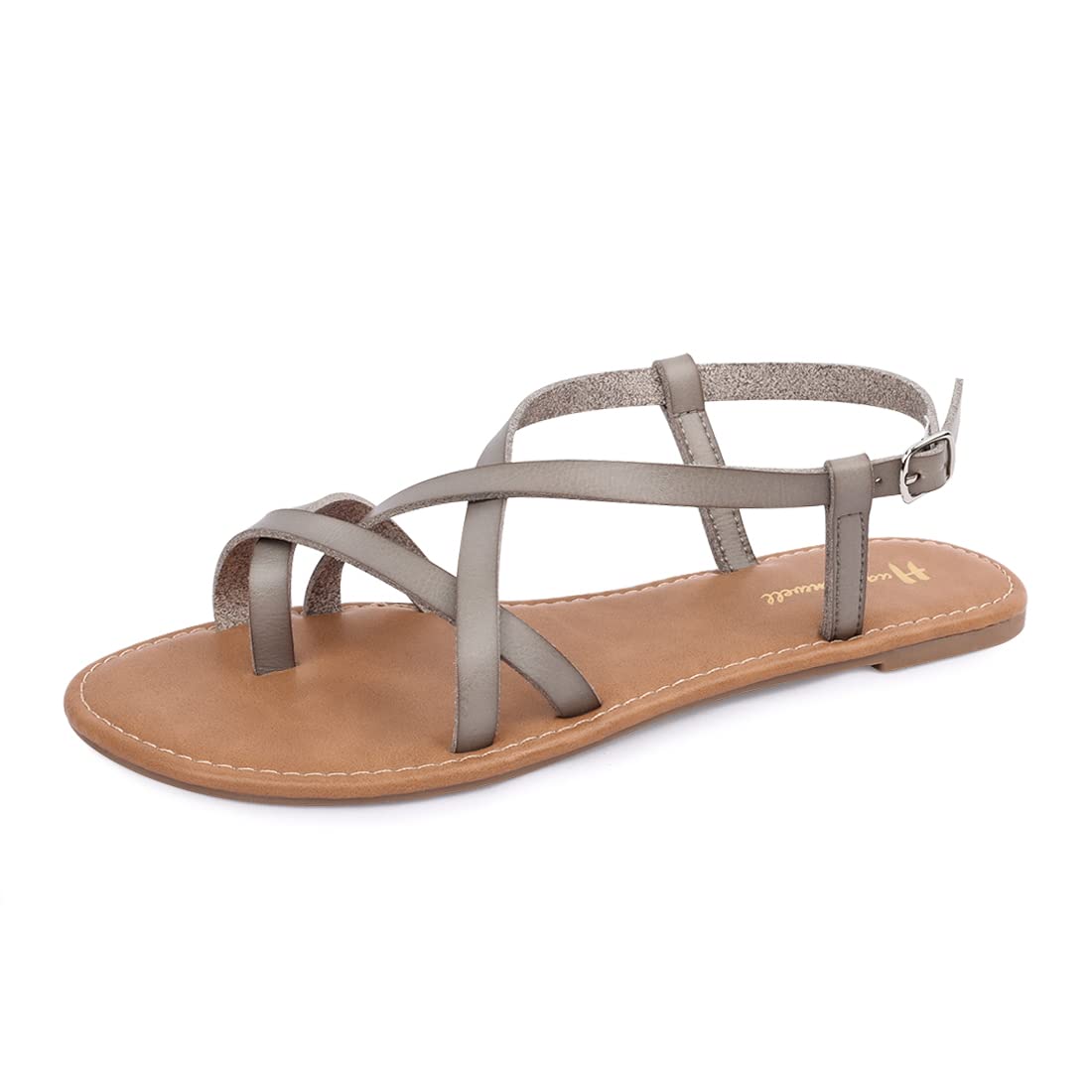 Women's Gladiator Flat Sandals - Fisherman Strappy Sandals with Ankle Strap | Comfortable Summer Casual Shoes for Beach, Walking & Outdoor Activities