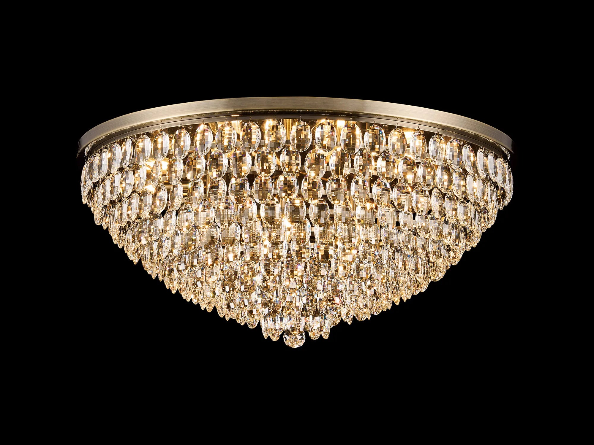 Consten Flush Ceiling Light Fixture with E14 Socket - Perfect for Bedroom, Hallway & Small Space Lighting