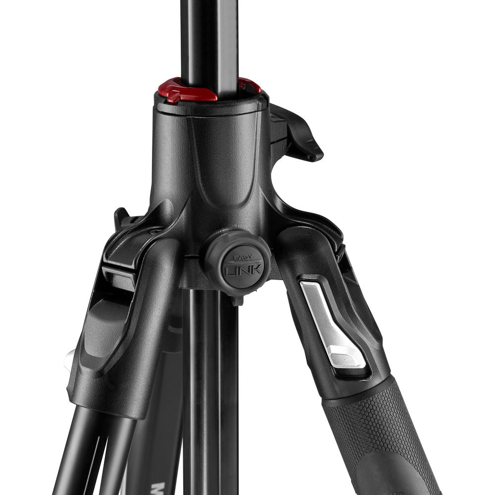 Manfrotto Befree GT XPRO Aluminum Travel Tripod with 496 Center Ball Head - Lightweight Compact Tripod for Travel Photography, Vlogging & Outdoor Adventures