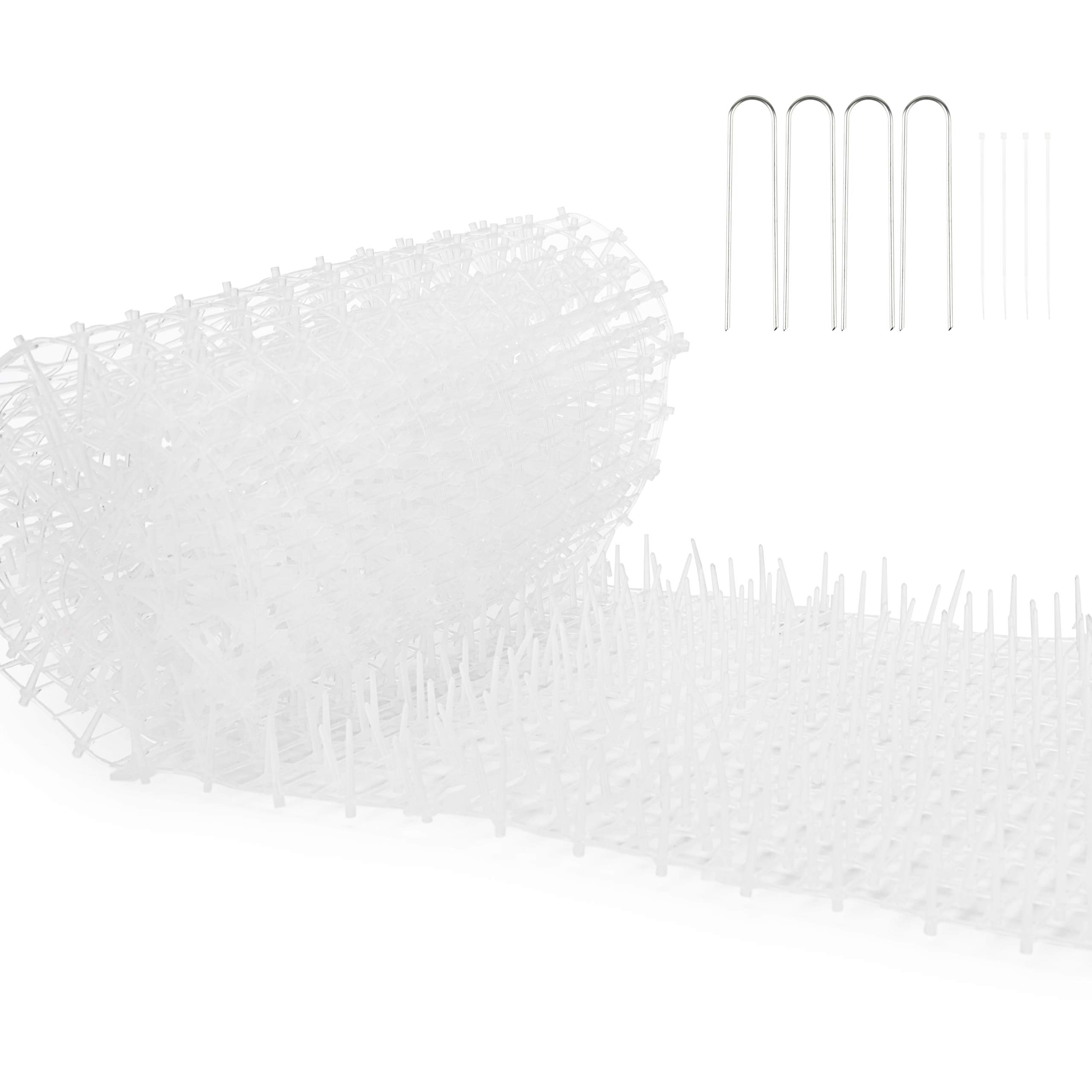 13ft Pet Training Mat - Cat & Dog Deterrent Scat Roll with Plastic Spikes - Keep Pets Off Furniture, Couches & Gardens - 4m x 30cm Indoor/Outdoor Use for Home Protection