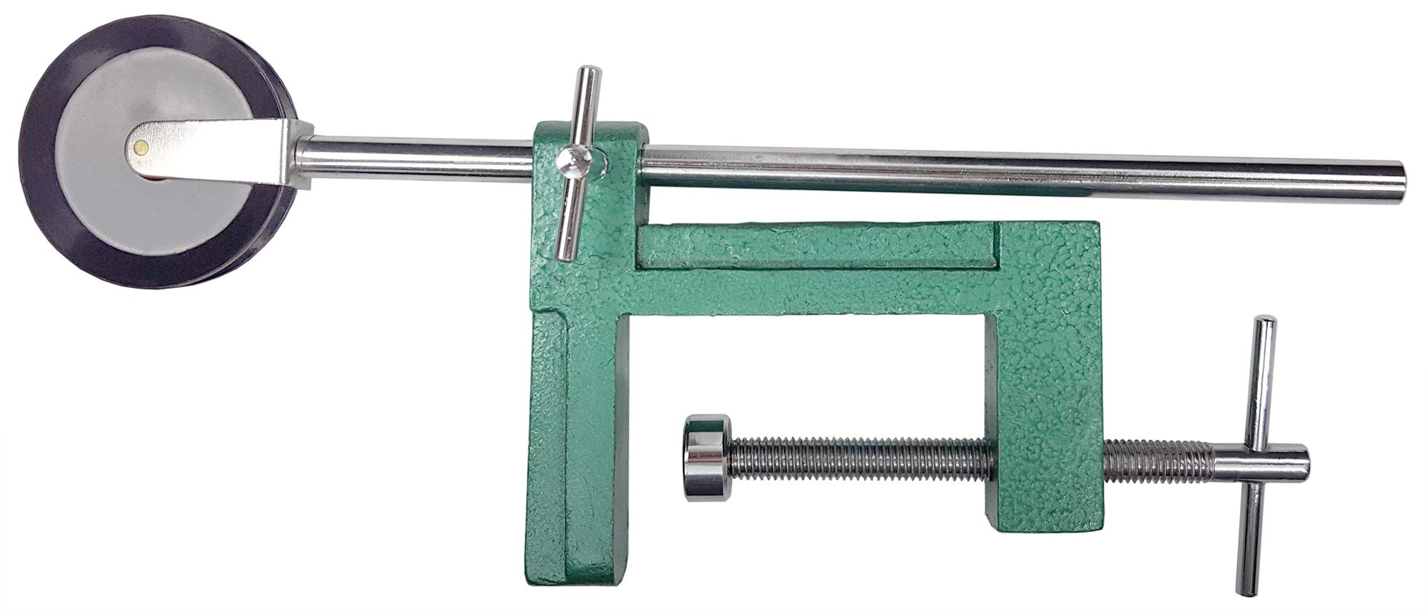 1606-20 Pulley and Rod with Table Clamp - Heavy Duty Physics Lab Equipment for Mechanics Experiments | Perfect for Classroom, Science Labs & DIY Projects