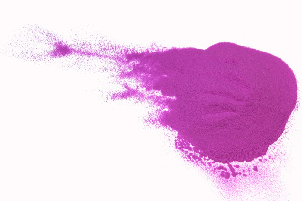 Glow in The Dark Powder - Daytime Visible Lilac Pigment - 4oz (113g) for DIY Crafts, Nail Art, Halloween Decor & More - Non-Toxic & Long-Lasting Glow