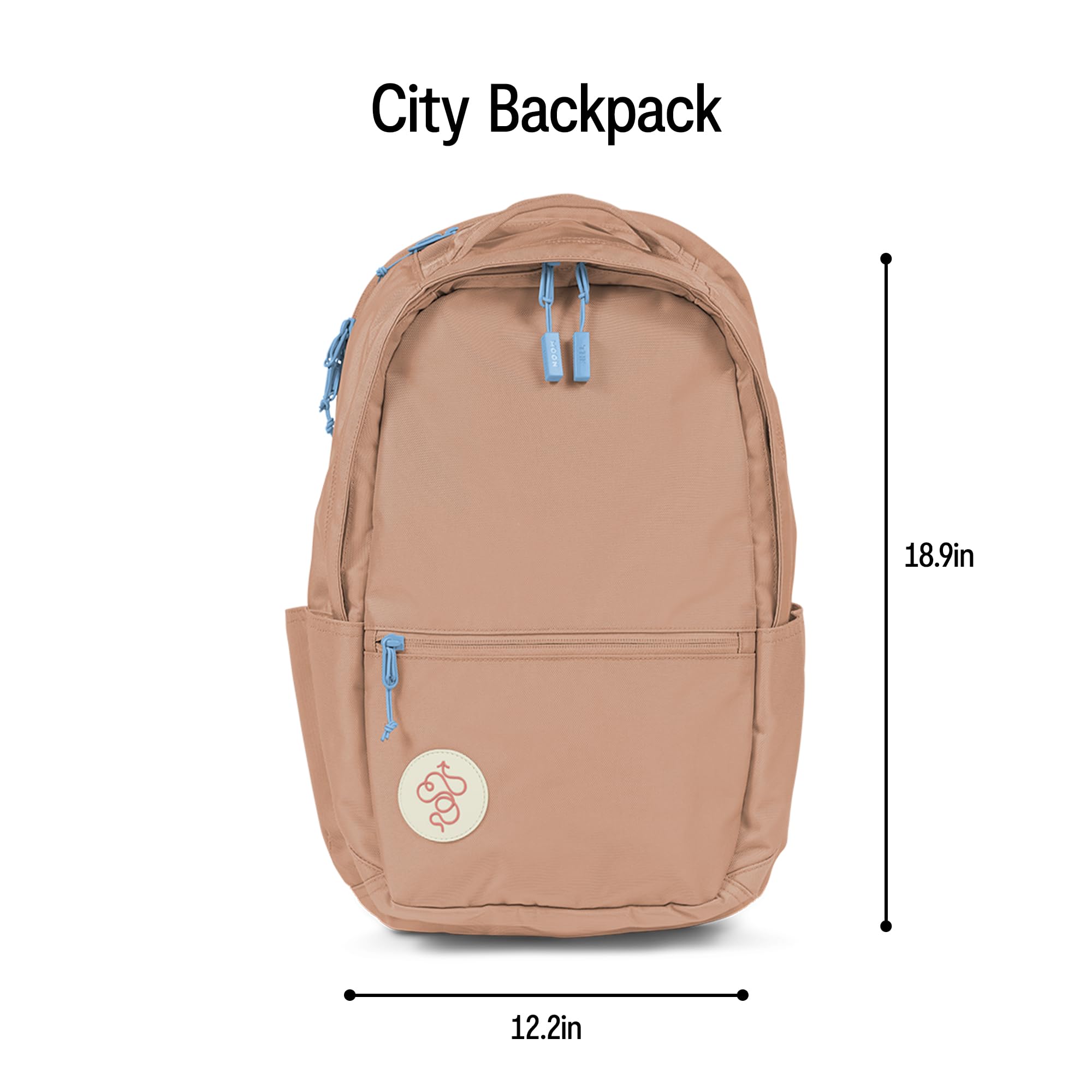 Baboon to the Moon City Backpack - Water-Resistant 16