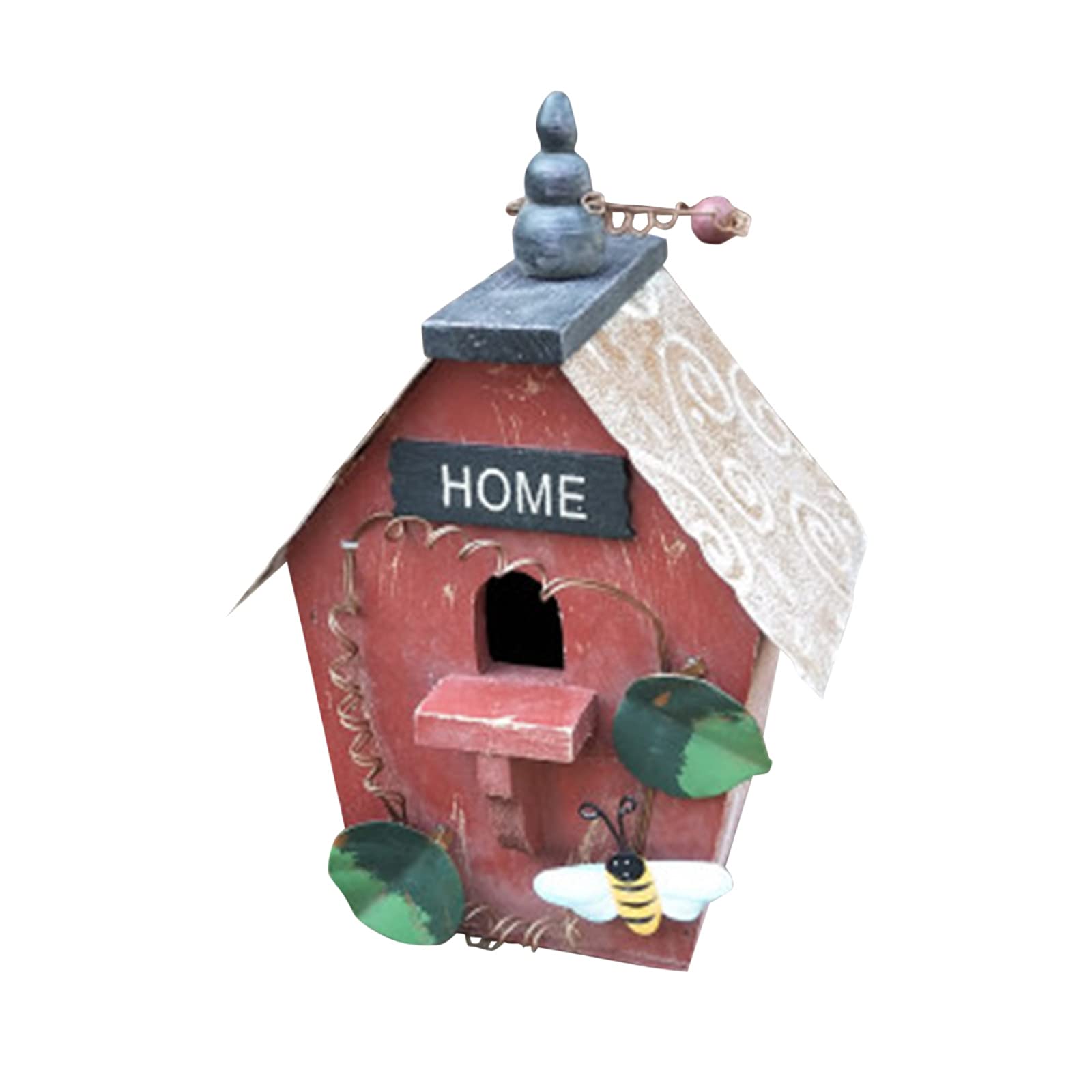 Valentine's Day Mini Wooden Bird Pendant Ornaments - Bulk Christmas Tree Decorations for Home, Chalet, Outdoor & Holiday Crafts | Perfect for Gifts, Party Favors & Festive Decor