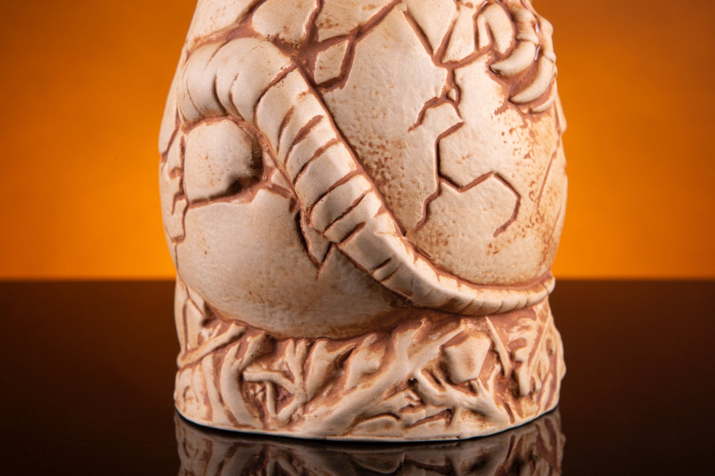 Jurassic Park Baby Raptor Tiki Mug - Collectible Ceramic Cup for Dinosaur Fans - Perfect for Movie Nights, Themed Parties & Home Decor