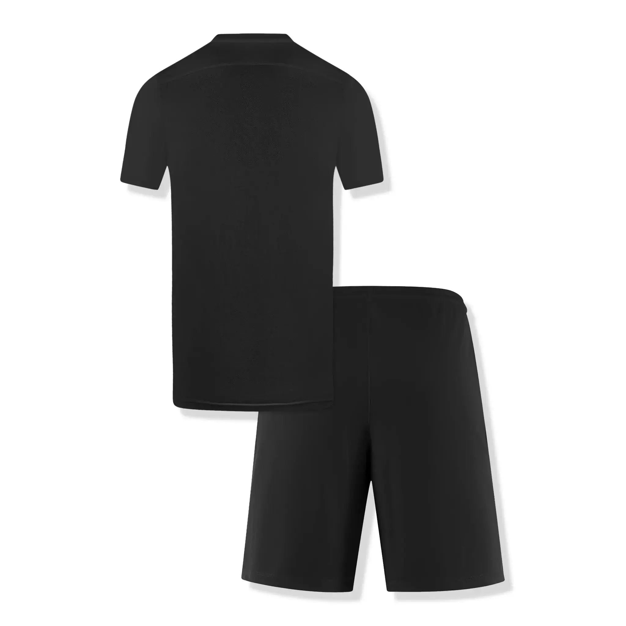Nike Dri-FIT Park III Black Performance T-Shirt & Shorts Set for Men - Moisture-Wicking Gym Workout & Running Clothes