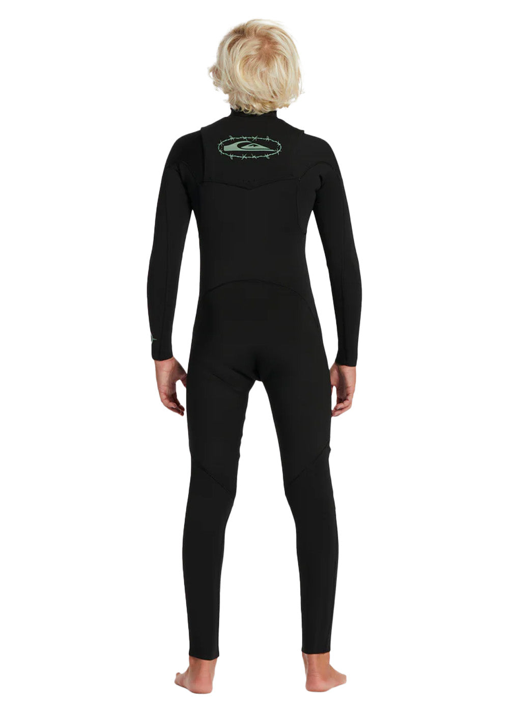 Quiksilver Boys 3/2mm GBS CZ Steamer Wetsuit for Kids - Everyday Surfing & Water Sports - Perfect for Swimming, Snorkeling & Cold Water Activities