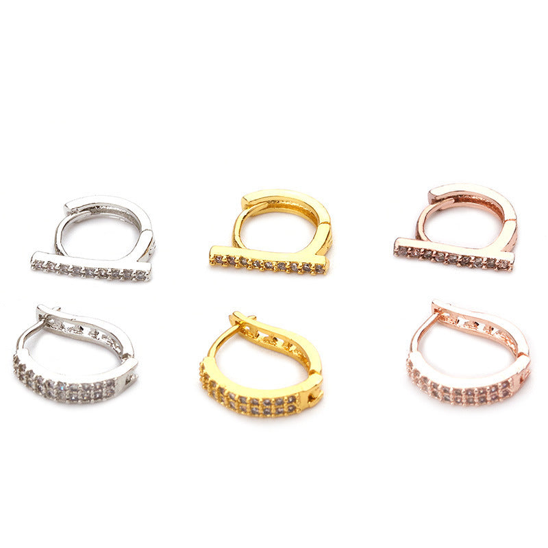 18K Gold Cartilage Hoop Earrings & Minimalist Silver Wrap Earrings - HSPJ1913 | Dainty Everyday Jewelry for Women, Perfect for Work & Date Night