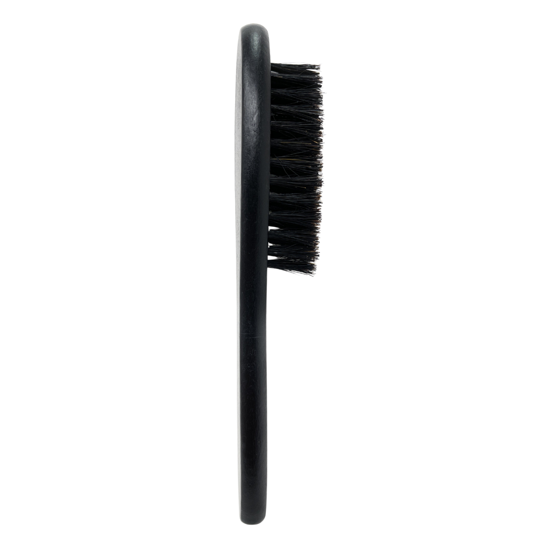 Phillips Professional Boar Bristle Barber Brush with Wooden Handle - Fade Clipper Brush for Haircut Styling & Grooming | Perfect for Barbershops, Home Haircuts & Beard Care
