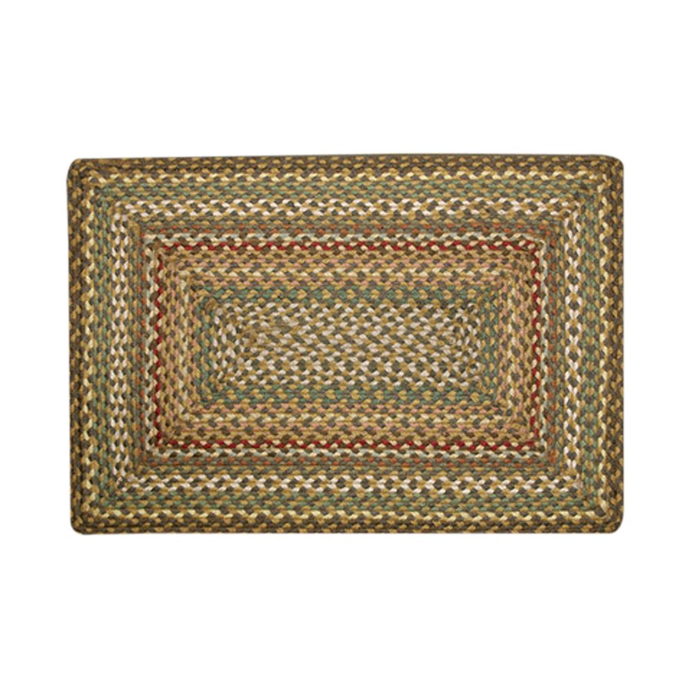 Premium Earth Rugs 3x5 Feet Fir Ivory Area Rug - Soft & Durable for Living Room, Bedroom, or Office Decor