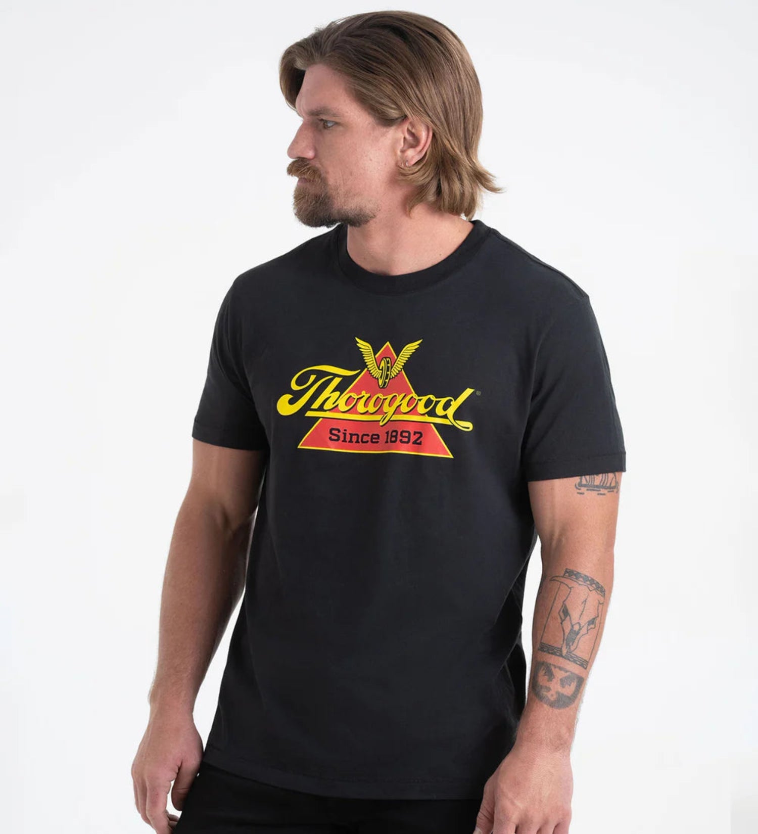 Thorogood Men's Classic Logo Graphic Short Sleeve T-Shirt - Comfortable Cotton Tee for Casual Wear & Everyday Outfits