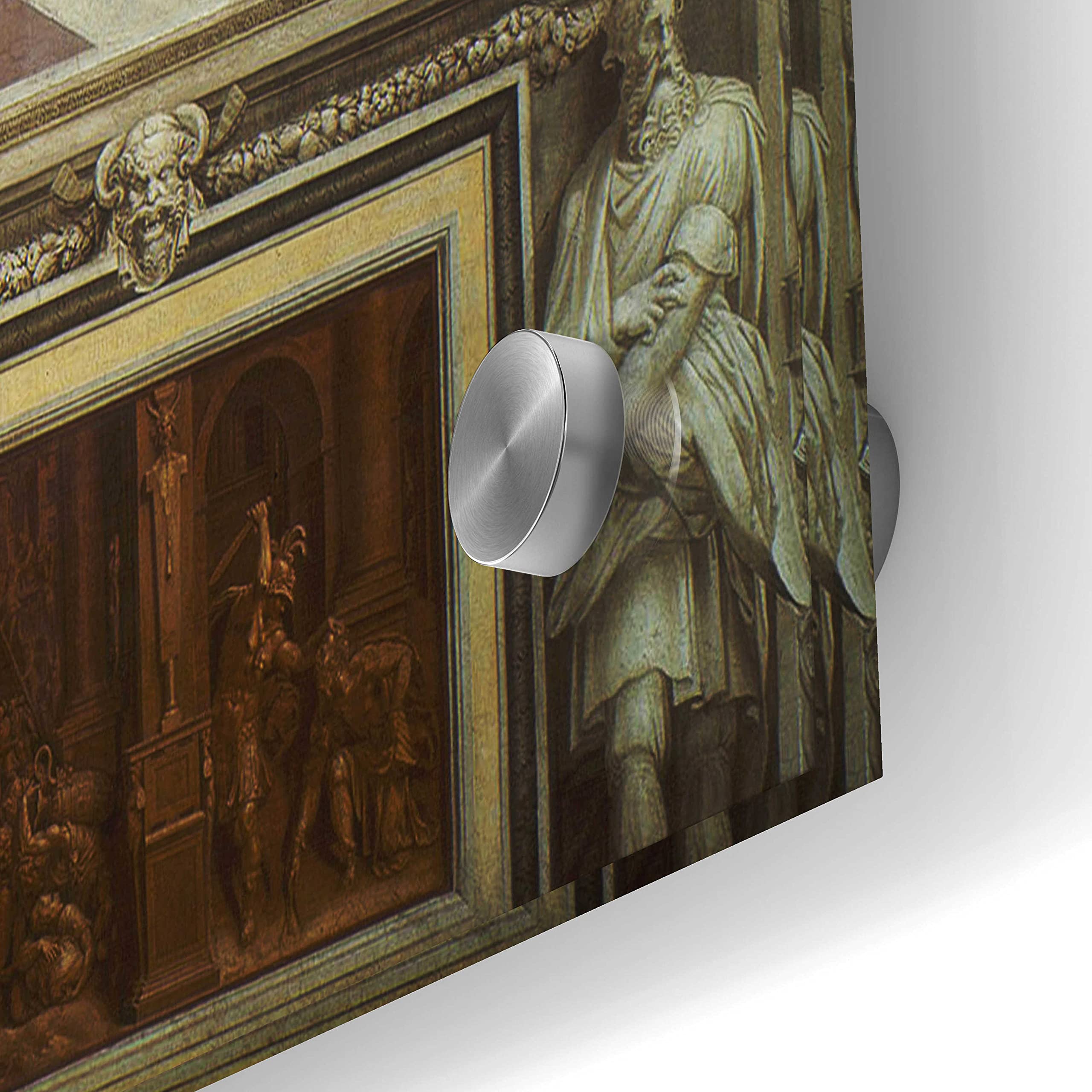 The School of Athens by Raphael - Premium Acrylic Glass Wall Art Print 36x24 Inches - Famous Renaissance Painting for Home Decor, Office & Gallery Display