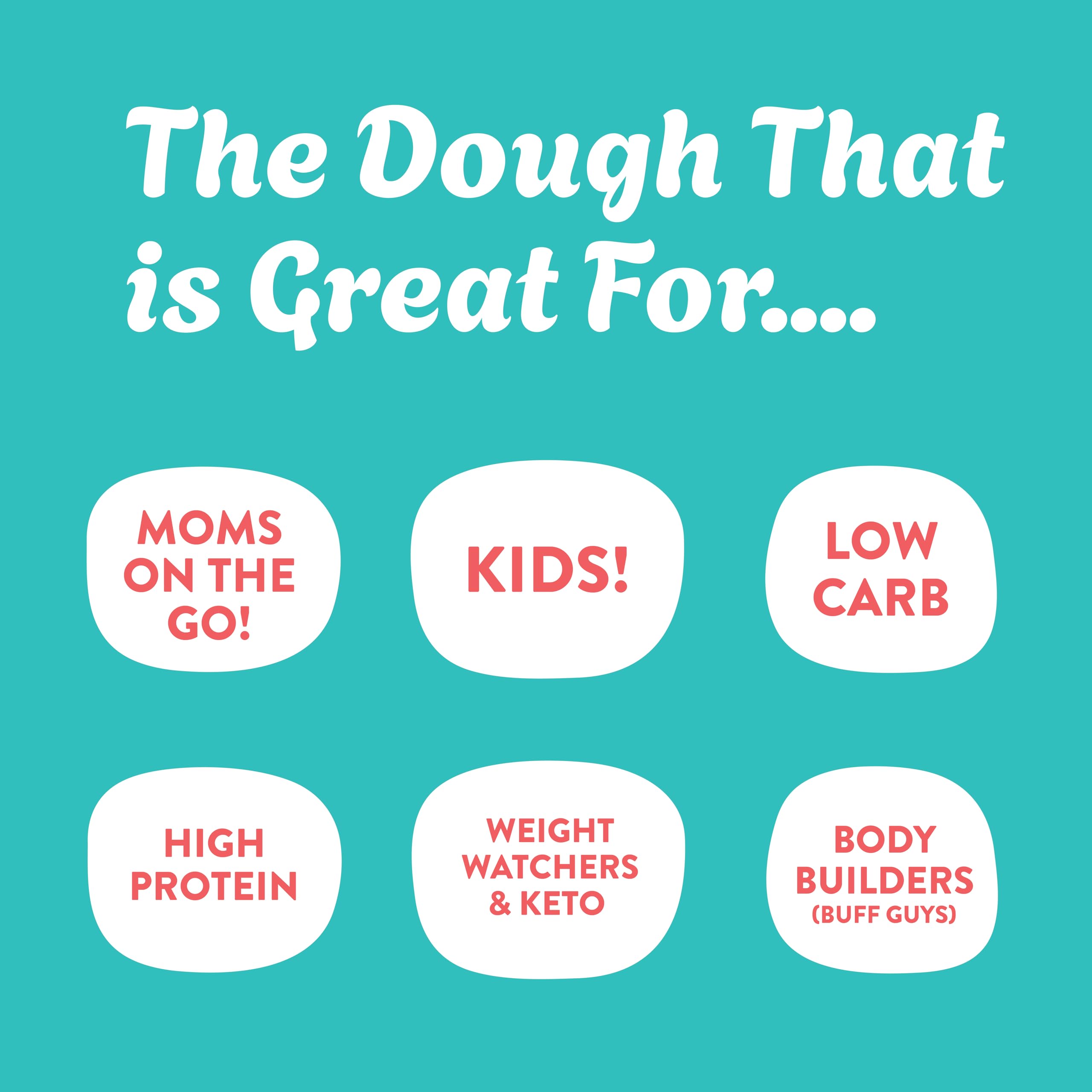 Twisted Dough - 2 Pack Confetti Batter Protein Cookie Dough | Healthy Ready-to-Eat Dessert with 100g Whey Protein per Jar | On-the-Go Snack for Gym, Work & Travel | Gluten-Free High-Protein Cookie Dough
