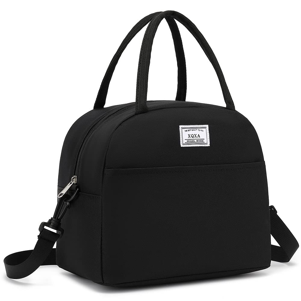 XQXA Reusable Insulated Lunch Bag - Leakproof Cooler Tote for Work, Picnic, Beach & Travel - Water Resistant Lunch Box for Adults (Men & Women) | Perfect for Office, School, Outdoor Activities & Daily Commute
