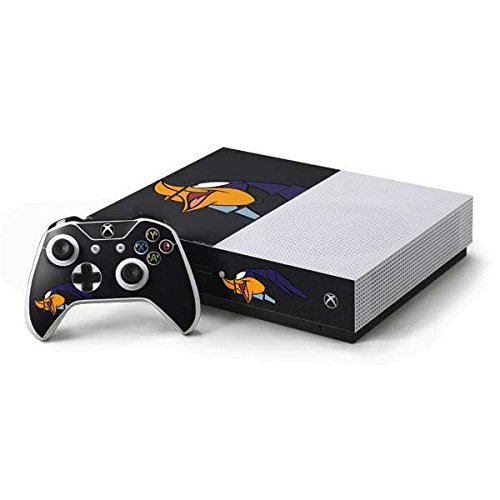 Looney Tunes Xbox One S Console & Controller Bundle Skin - Road Runner Sliced Design | Cartoon Gaming Skin for Xbox One S | Perfect for Gamers & Looney Tunes Fans