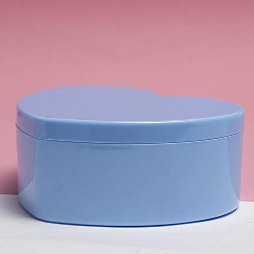 Heart-Shaped Jewelry Box for Women - Plastic Jewelry Storage Organizer with Compartments | Perfect for Travel, Gift Giving & Home Decor