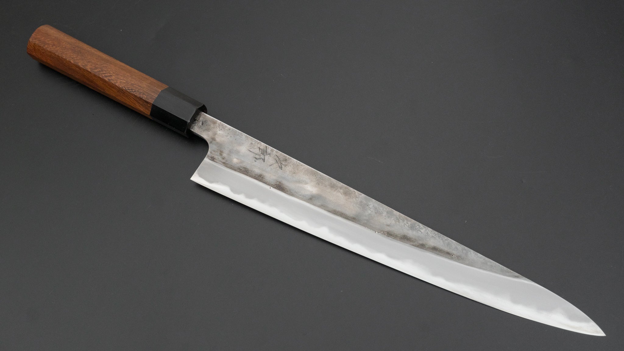 Premium Jiro Tsuchime Sujihiki 270mm Japanese Slicing Knife with Taihei Tagayasan Handle (#633) - Perfect for Sushi, Sashimi & Meat Carving