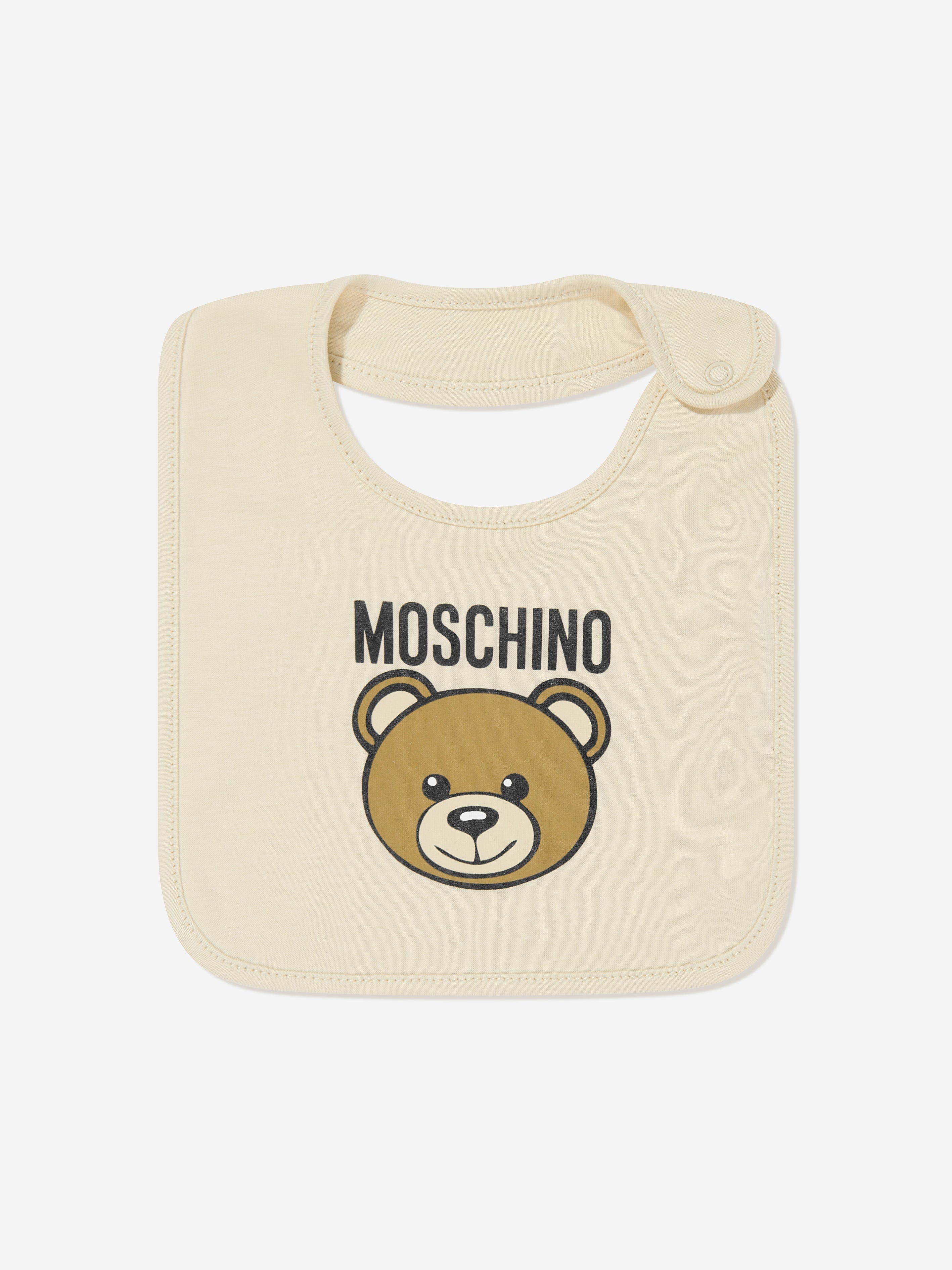 Adorable Baby Bear Logo Bodysuit Set - Soft Beige Cotton Babygrow for Newborns & Infants | Perfect for Playtime, Photo Shoots & Everyday Comfort