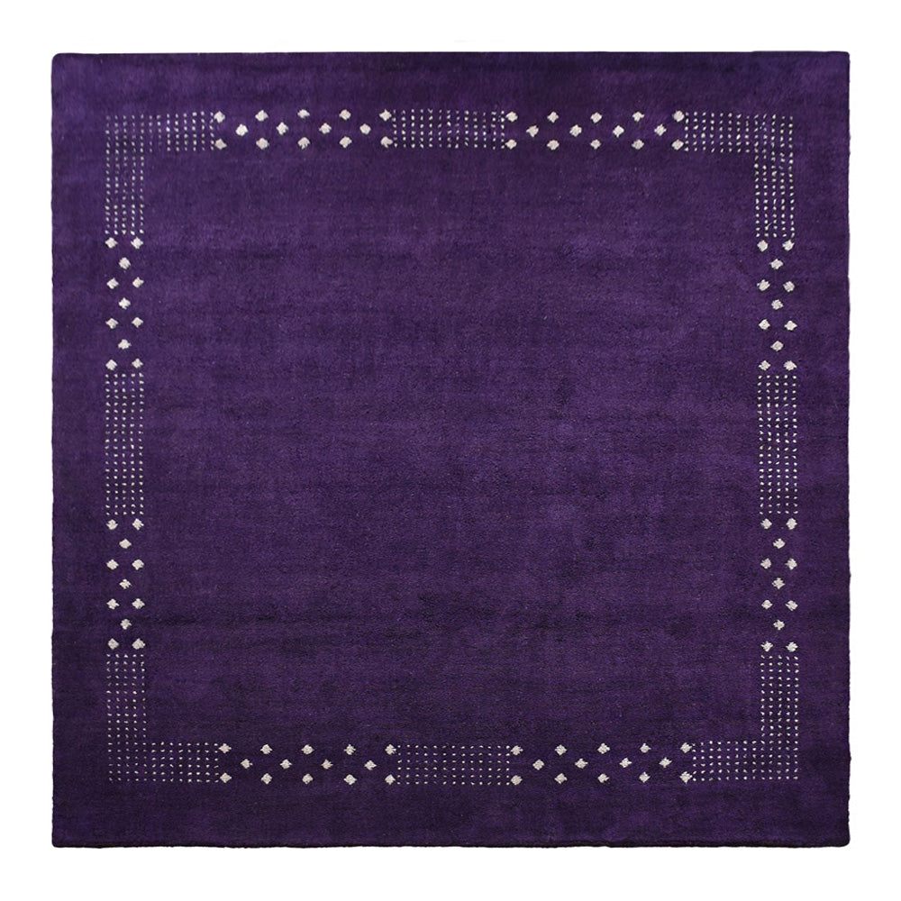 Hand Knotted Wool Rug - Premium Handmade Area Rug for Living Room, Bedroom & Dining Room - Soft & Durable Home Decor for Cozy Spaces