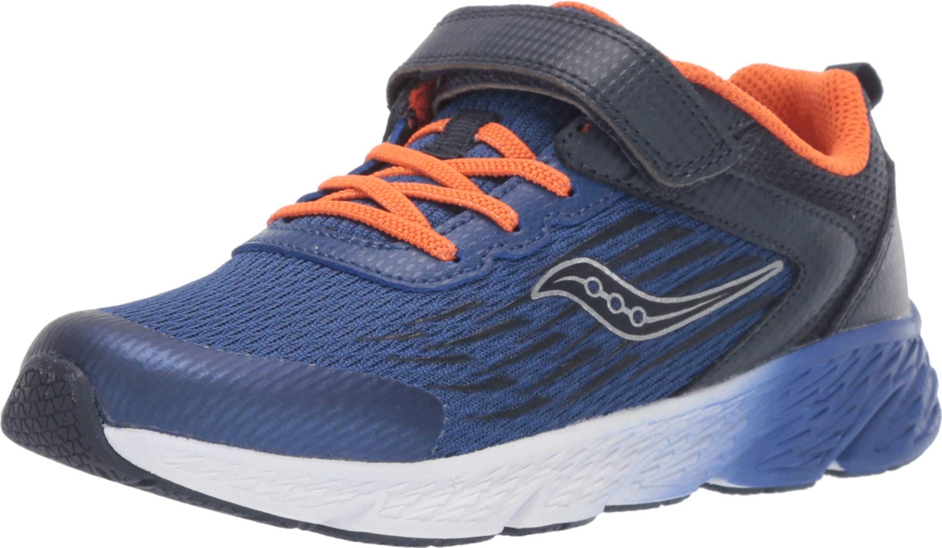 Saucony Kids Wind Alternative Closure Sneakers - Lightweight Running Shoes for Boys & Girls - Perfect for School, Sports & Outdoor Play