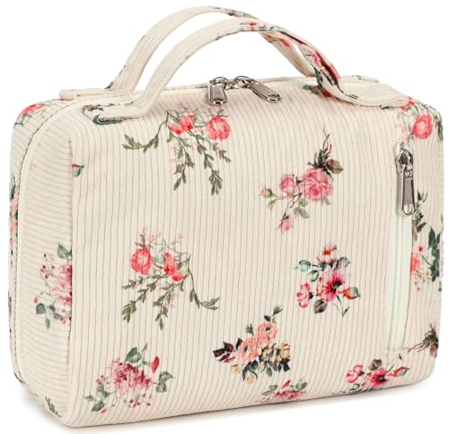 Beige Corduroy Floral