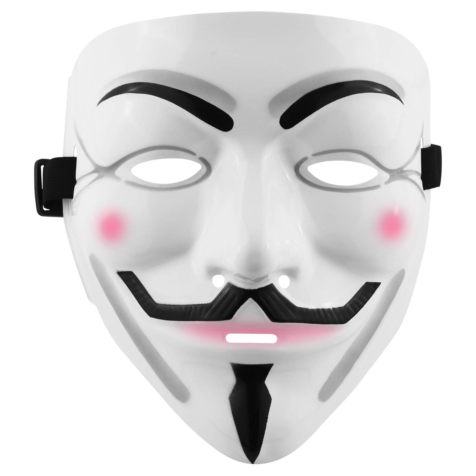 Anonymous Mask for Halloween & Cosplay - V for Vendetta Style Hacker Mask for Adults & Kids | Perfect for Costume Parties, Comic Con & Political Protests