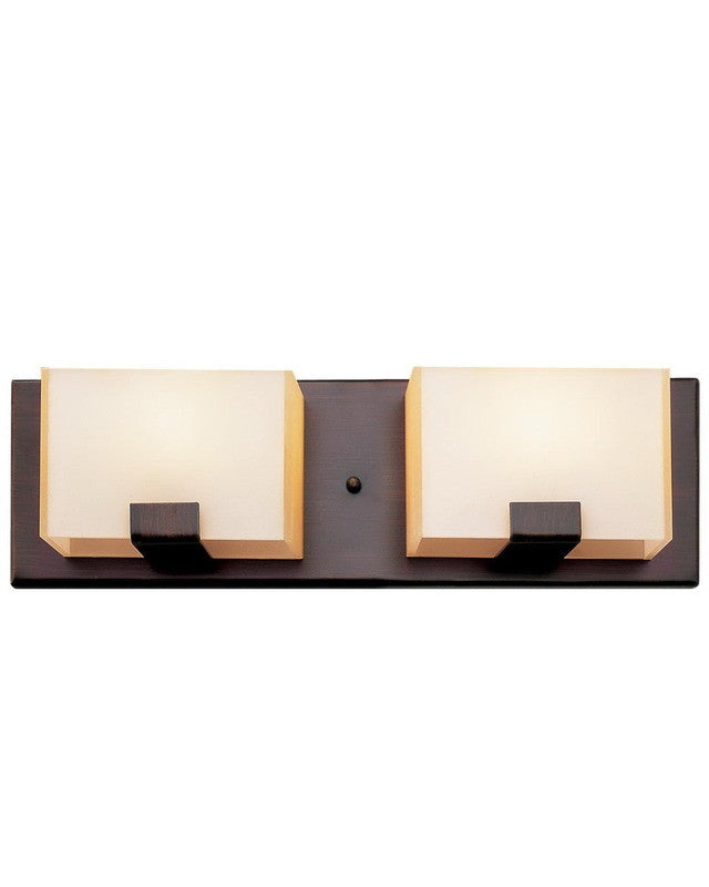 Trans Globe Lighting 20202 ROB Two Light Bath Vanity Wall Mount in Rubbed Oil Bronze Finish - Elegant Bathroom Lighting Fixture for Vanity Mirror & Powder Room Decor