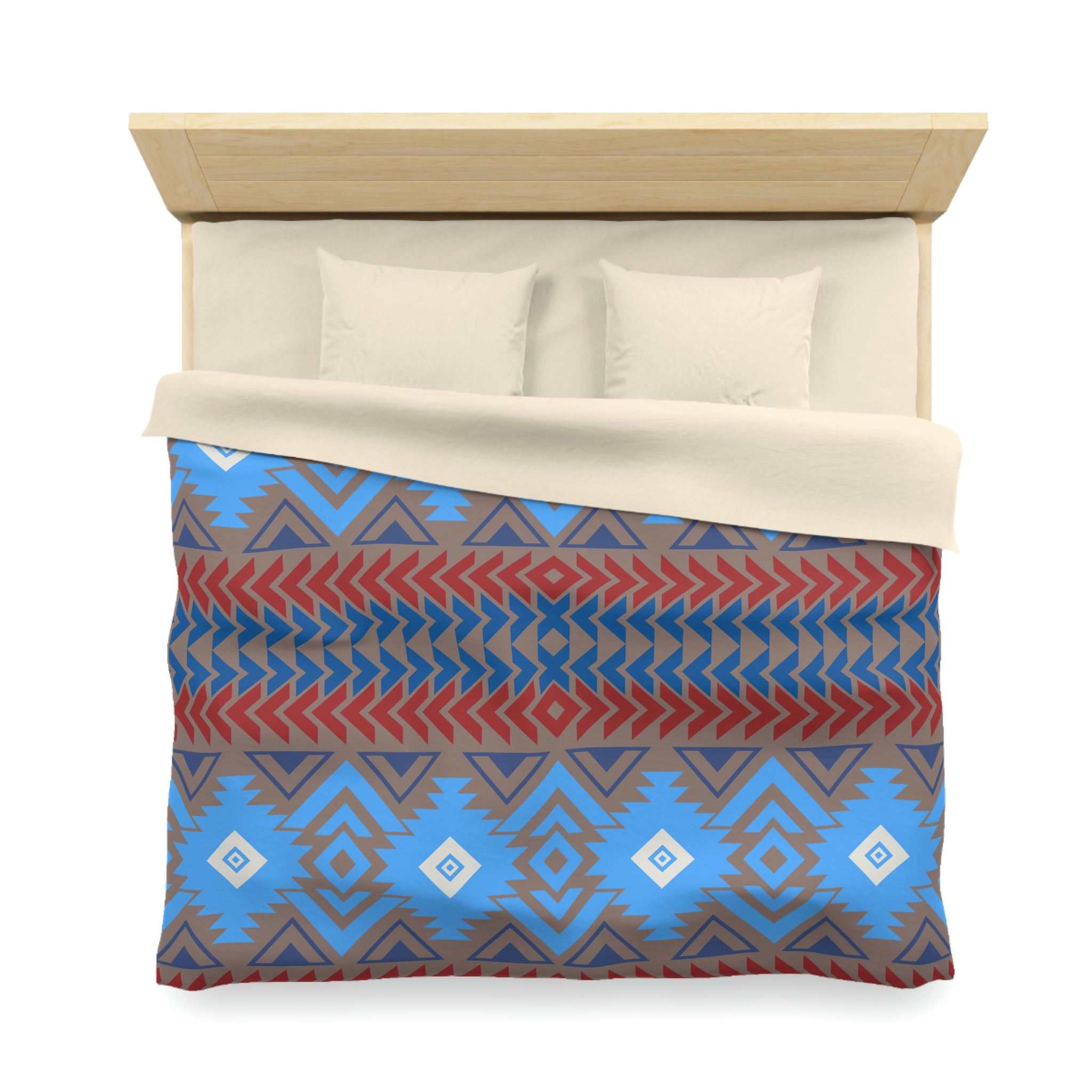 Premium River Canyon Microfiber Duvet Cover Set - Soft Queen/Twin Size Bedding for All Seasons - Perfect for Cozy Bedrooms, Guest Rooms & Vacation Homes