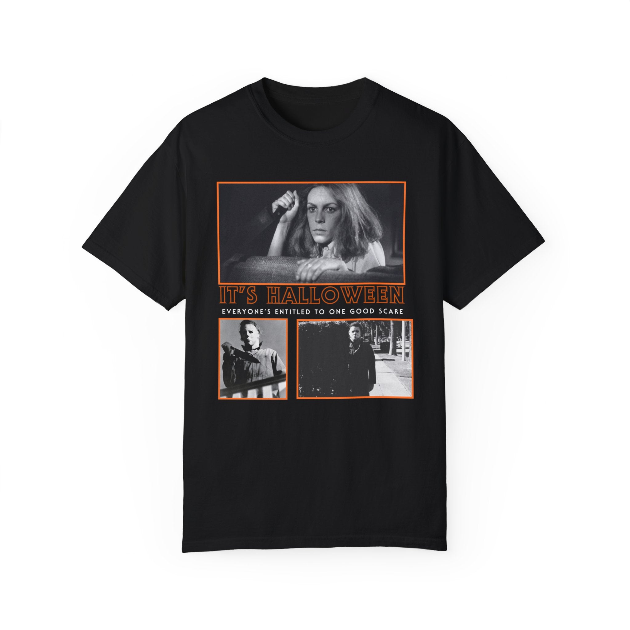 Halloween Movie T-Shirt - Horror Film Fan Apparel for Halloween Costumes & Movie Nights