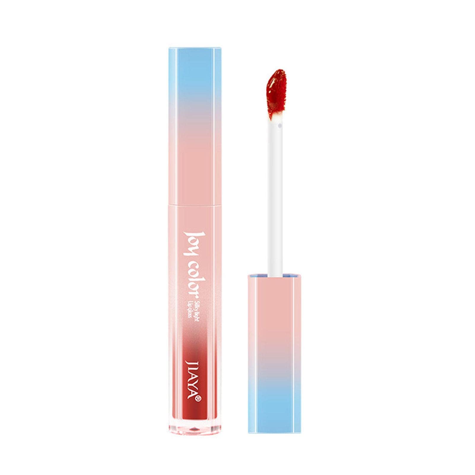 Long-Lasting Lip Glow Oil & Mirror Liquid Lipstick - Hydrating Lip Plumper Gloss, Non-Stick & Waterproof Nude Lip Makeup | Perfect for Everyday Wear, Date Night & Special Occasions