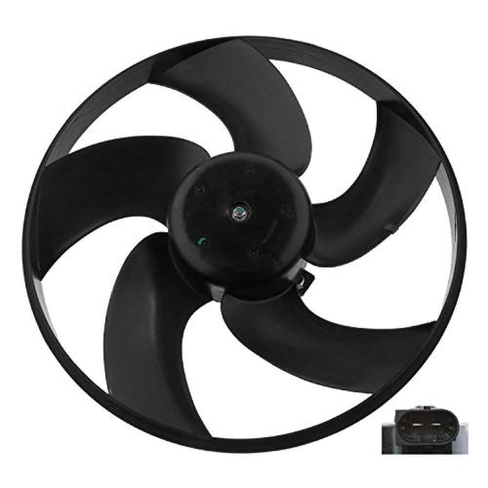 febi bilstein 40638 Radiator Fan - Replacement Cooling Fan for Cars & Trucks - Pack of 1 - Perfect for Engine Overheating Prevention & Summer Driving
