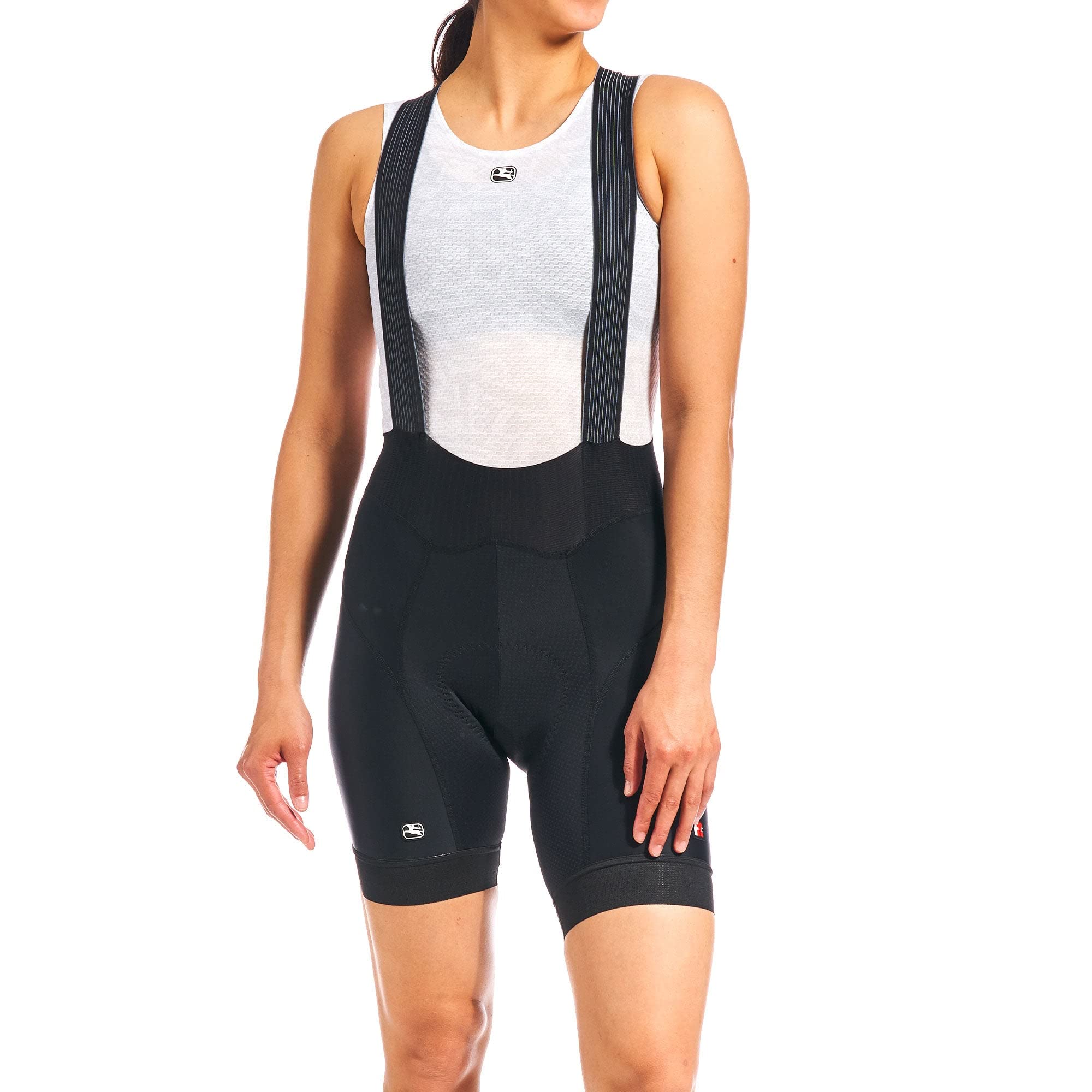 Giordana Women's FR-C Pro Cycling Bib Shorts - 5cm Shorter Leg Length for Road Biking & Training | High-Performance Cycling Shorts for Women | Comfortable & Breathable for Long Rides