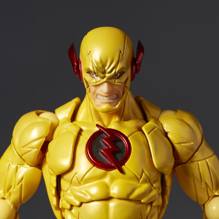 Amazing Yamaguchi Revoltech Reverse Flash Action Figure NR009 - High-Quality Collectible for DC Comics Fans & Display
