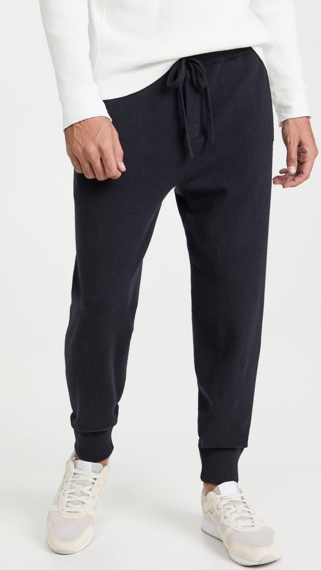 Vince Men's Cashmere Joggers - Premium Soft Lounge Pants for Comfort & Style | Perfect for Home, Travel & Casual Wear