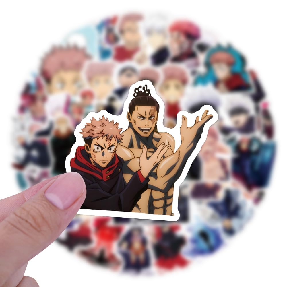 200Pcs Kids Anime Stickers Mixed Pack - Cartoon Character Stickers for Water Bottles, Laptops, Notebooks | Waterproof Decorative Stickers for Kids, Teens & Adults | Perfect for School Supplies, DIY Crafts & Gift Giving