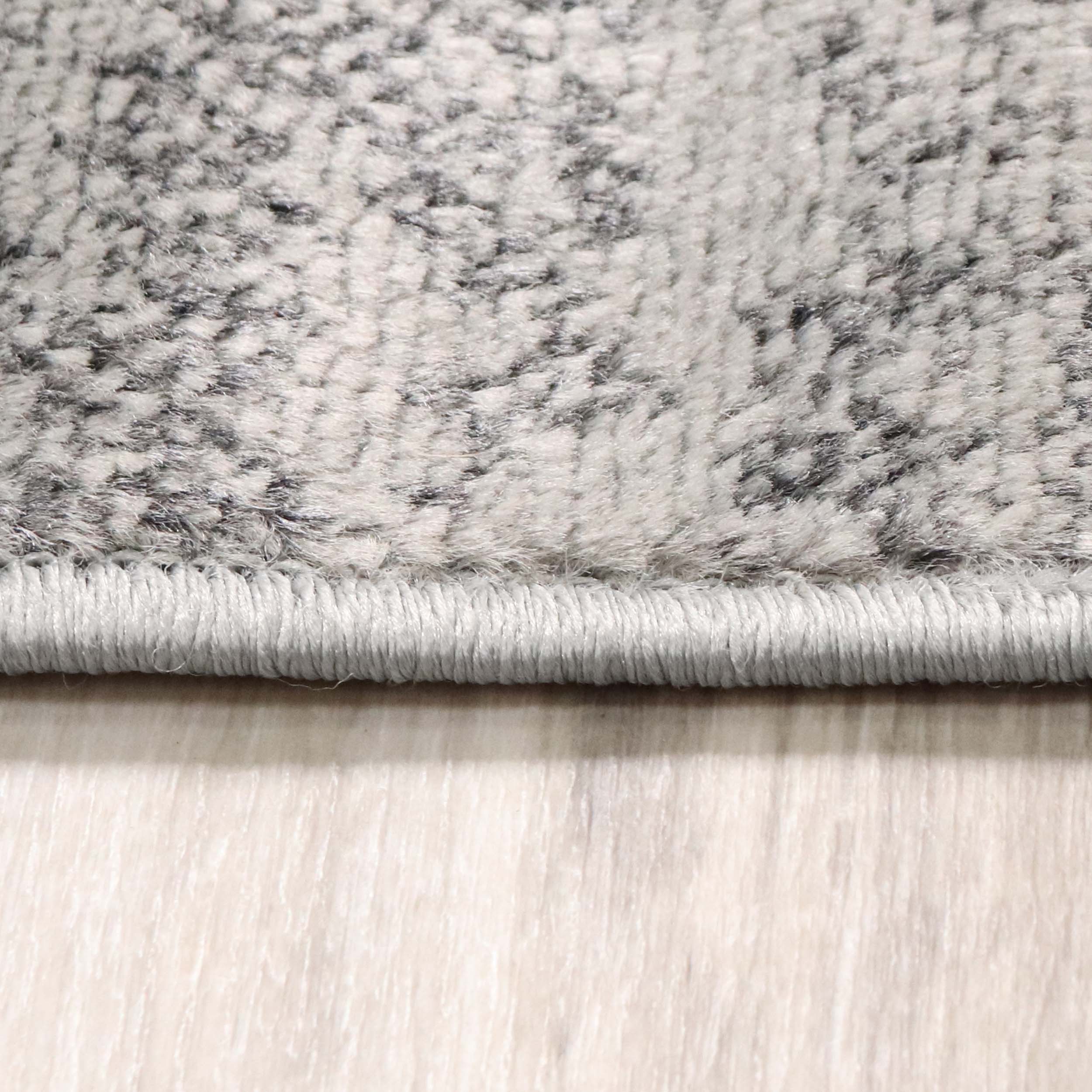 Blairwood Modern Geometric Patchwork Indoor Area Rug - Non-Slip Soft Living Room Carpet, Bedroom Runner Rug for Home Decor
