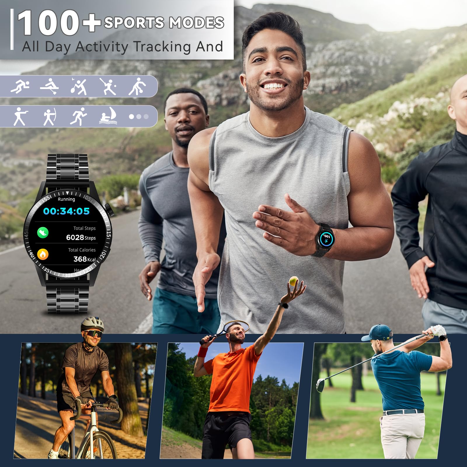 Smart Watch for Men - 1.39
